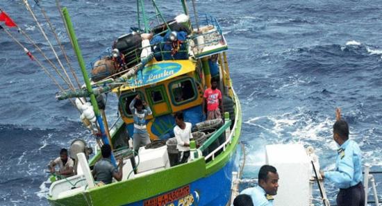 Indian Fishermen Arrested in Sri Lankan Waters